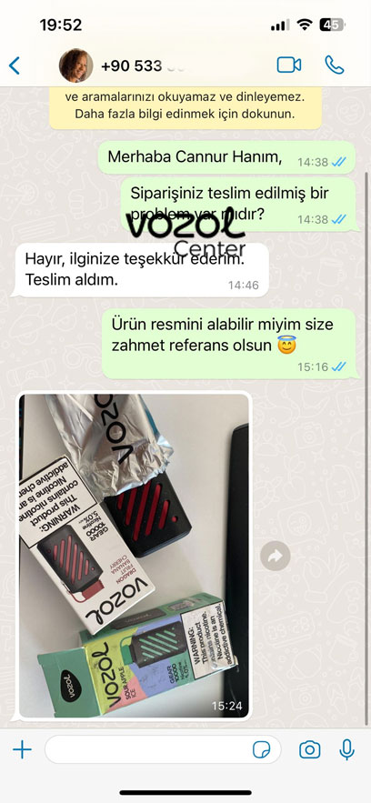 Vozol Center müşteri memnuniyeti görseli 43