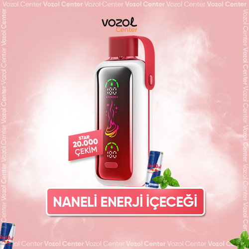 Tiger Blood Vozol Star 20000 Stokta! Akıllı Ekran