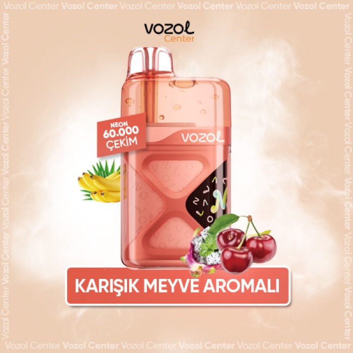 Vozol Neon 60000 Dragonfruit Banana Cherry