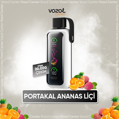 Orange Pineapple Lychee Star 20000 Vozol Puff